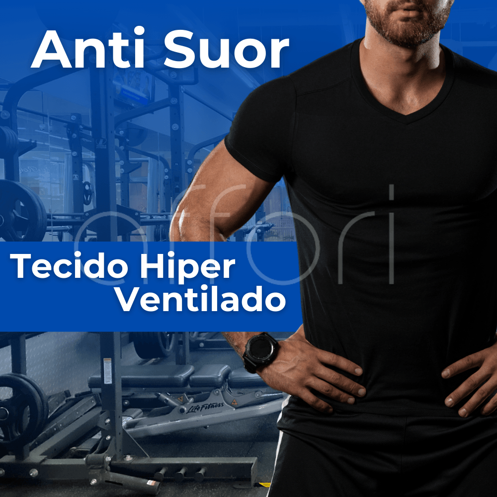 Camisetas Tecnológicas FitneSmart - Anti-Suor - Compre 2 Leve 3