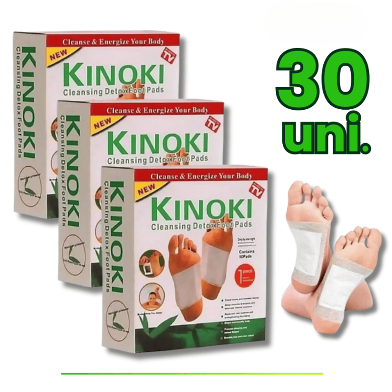 Kit Adesivo Detox - Elimina Dores, Inchaços e Desintoxica - 100% Natural