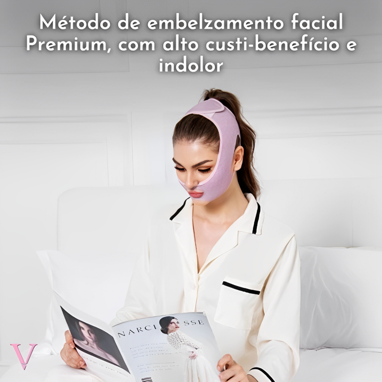 V-Revitalize Sculpt™ – Máscara de Contorno Facial | Compre 1 Leve 2