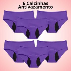 Calcinha Antivazamento ConfortLife - Compre 3 Leve 6