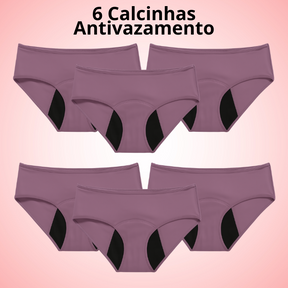 Calcinha Antivazamento ConfortLife - Compre 3 Leve 6