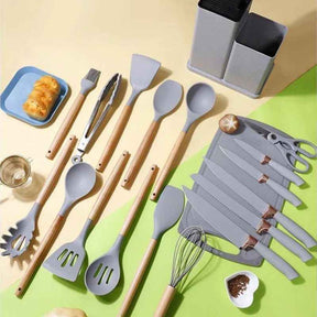 MasterChef – Seu Kit Com 19 peças Profissional + Brinde 4 Apoios de colher em silicone!