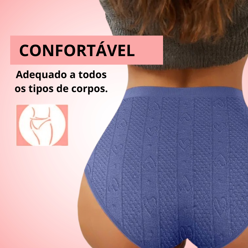 Calcinha Antivazamento BellaProteção – Compre 4 Leve 8