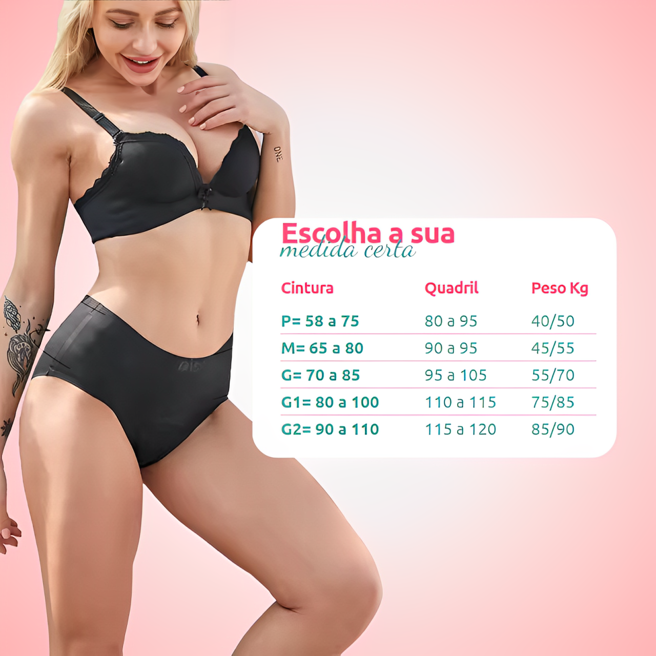 Calcinha Antivazamento ConfortLife - Compre 3 Leve 6