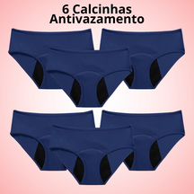 Calcinha Antivazamento ConfortLife - Compre 3 Leve 6