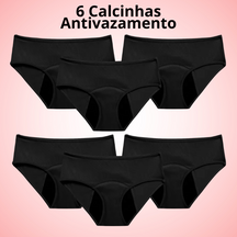 Calcinha Antivazamento ConfortLife - Compre 3 Leve 6