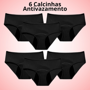 Calcinha Antivazamento ConfortLife - Compre 3 Leve 6