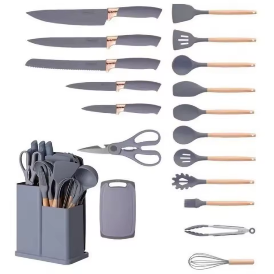 MasterChef – Seu Kit Com 19 peças Profissional + Brinde 4 Apoios de colher em silicone!