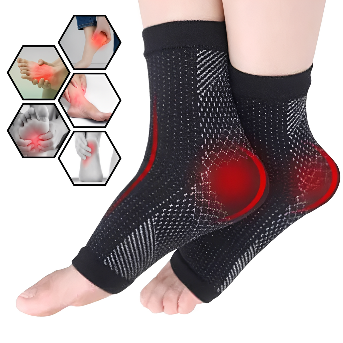 Meias de Compressão Ortopédicas ConfortLife®