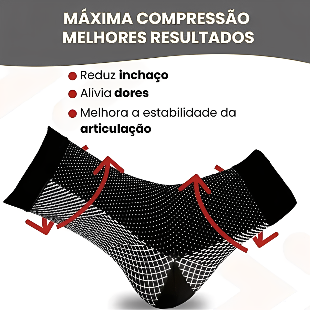 Meias de Compressão Ortopédicas ConfortLife®