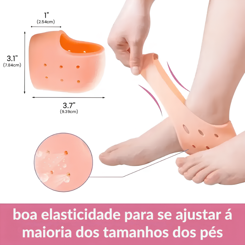 Protetores de Calcanhar OrtoFlex  – Compre 1 Leve 3 PARES]